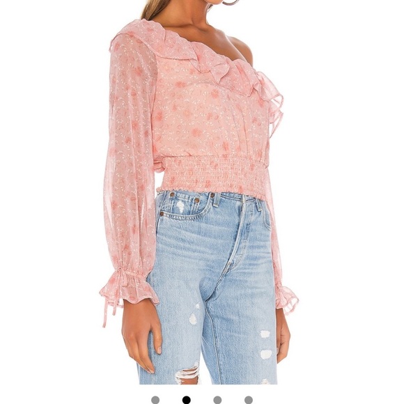 Lovers + Friends Off The Shoulder Blouse l M - Picture 5 of 7